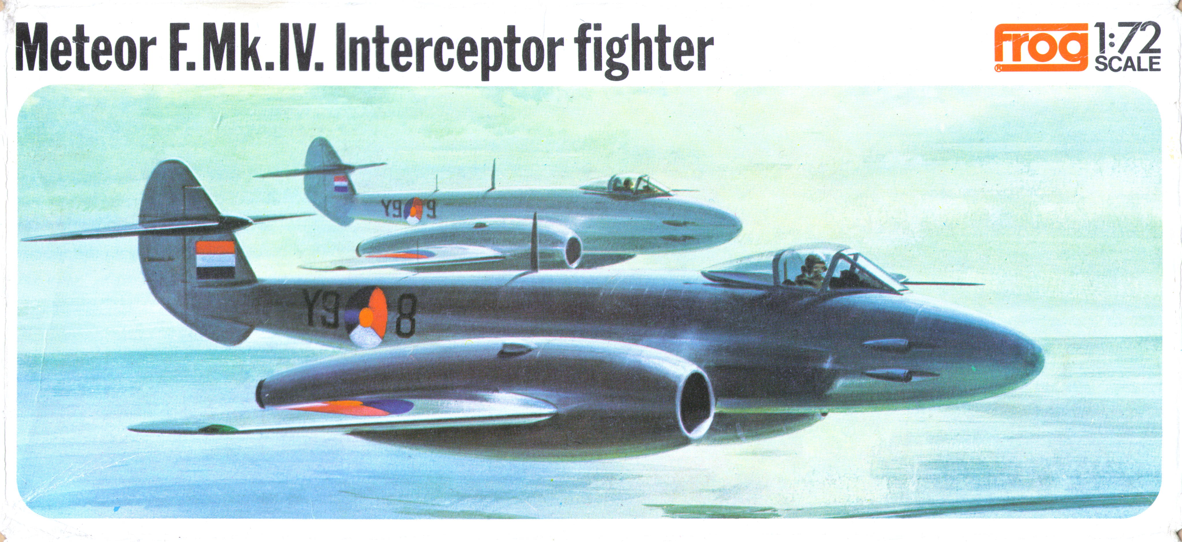 Коробка FROG F200 Gloster Meteor F.Mk.IV Interceptor fighter,